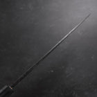 Sujihiki Blue Steel #2 Kurouchi Dunkelblauer Urushi Griff 210mm-[Musashi]-[Japan-Küchenmesser]