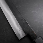 Sujihiki Blue Steel #2 Kurouchi Dunkelblauer Urushi Griff 240mm-[Musashi]-[Japan-Küchenmesser]
