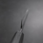 Sujihiki Blue Steel #2 Kurouchi Dunkelblauer Urushi Griff 240mm-[Musashi]-[Japan-Küchenmesser]