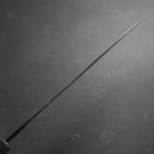 Sujihiki Blue Steel #2 Kurouchi Dunkelblauer Urushi Griff 240mm-[Musashi]-[Japan-Küchenmesser]