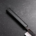 Sujihiki Blue Steel #2 Kurouchi Dunkelblauer Urushi Griff 240mm-[Musashi]-[Japan-Küchenmesser]