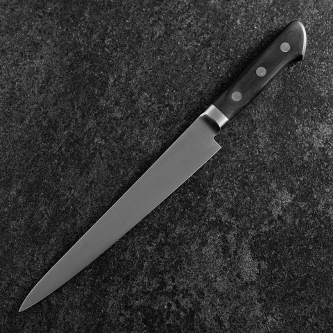 Sujihiki Molybdän Poliert Schwarzer Westlicher Griff 210mm-[Musashi]-[Japan-Küchenmesser]