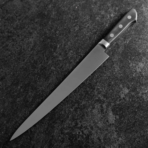 Sujihiki Molybdän Poliert Schwarzer Westlicher Griff 270mm-[Musashi]-[Japan-Küchenmesser]