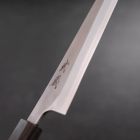 Sujihiki SKD11 Nashiji Ebenholz Griff 240mm-[Musashi]-[Japan-Küchenmesser]