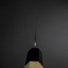 Sujihiki SLD Damast Büffelhorn und Magnolienholz Griff 240mm-[Musashi]-[Japan-Küchenmesser]