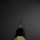 Sujihiki SLD Damast Büffelhorn und Magnolienholz Griff 240mm-[Musashi]-[Japan-Küchenmesser]