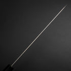 Sujihiki SLD Damast Büffelhorn und Magnolienholz Griff 240mm-[Musashi]-[Japan-Küchenmesser]