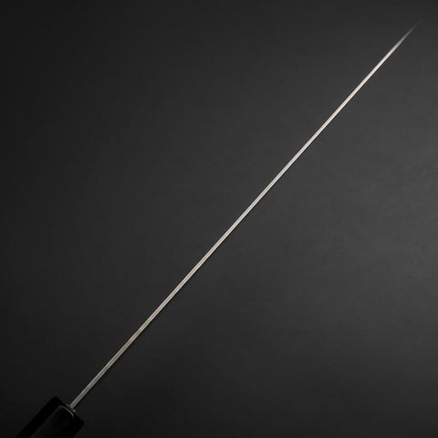 Sujihiki SLD Damast Büffelhorn und Magnolienholz Griff 240mm-[Musashi]-[Japan-Küchenmesser]