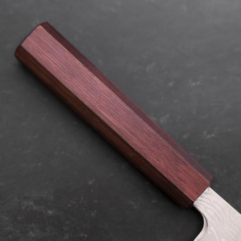 Sujihiki SLD Damast Urushi Griff in Lila 240mm-[Musashi]-[Japan-Küchenmesser]