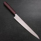 Sujihiki SLD Damast Urushi Griff in Lila 240mm-[Musashi]-[Japan-Küchenmesser]
