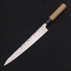 Sujihiki SLD Nashiji Washi Büffelhorn und Magnolienholz Griff 240mm-[Musashi]-[Japan-Küchenmesser]