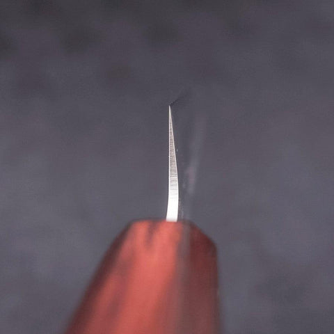 Sujihiki SLD Nashiji Washi Lila Urushi Griff 240mm-[Musashi]-[Japan-Küchenmesser]