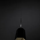 Sujihiki SLD Wellen Damast Büffelhorn und Magnolienholz Griff 240mm-[Musashi]-[Japan-Küchenmesser]