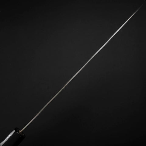 Sujihiki SLD Wellen Damast Büffelhorn und Magnolienholz Griff 240mm-[Musashi]-[Japan-Küchenmesser]