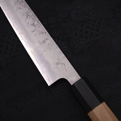 Sujihiki Silver Steel #3 Nashiji Büffelhorn und Magnolieholz Griff 240mm-[Musashi]-[Japan-Küchenmesser]