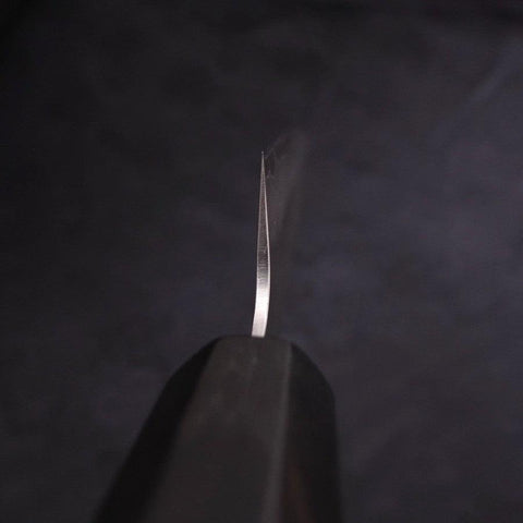 Sujihiki Silver Steel #3 Nashiji Büffelhorn und Magnolieholz Griff 240mm-[Musashi]-[Japan-Küchenmesser]