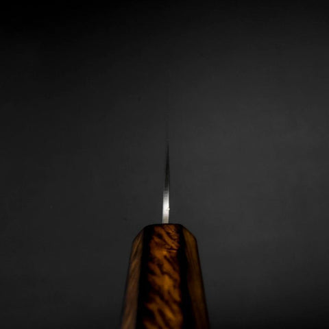 Sujihiki Silver Steel #3 Nashiji Sumi Urushi Griff 240mm-[Musashi]-[Japan-Küchenmesser]