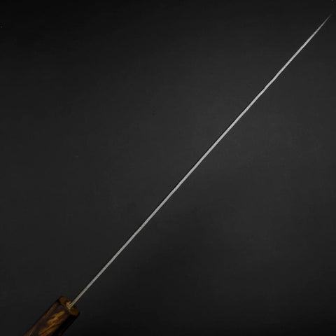 Sujihiki Silver Steel #3 Nashiji Sumi Urushi Griff 240mm-[Musashi]-[Japan-Küchenmesser]