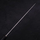Sujihiki Silver Steel #3 Poliert Büffelhorn und Magnolienholz Griff 240mm-[Musashi]-[Japan-Küchenmesser]