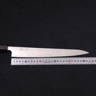 Sujihiki Silver Steel #3 Poliert Büffelhorn und Magnolienholz Griff 270mm-[Musashi]-[Japan-Küchenmesser]