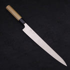 Sujihiki Silver Steel #3 Poliert Büffelhorn und Magnolienholz Griff 270mm-[Musashi]-[Japan-Küchenmesser]