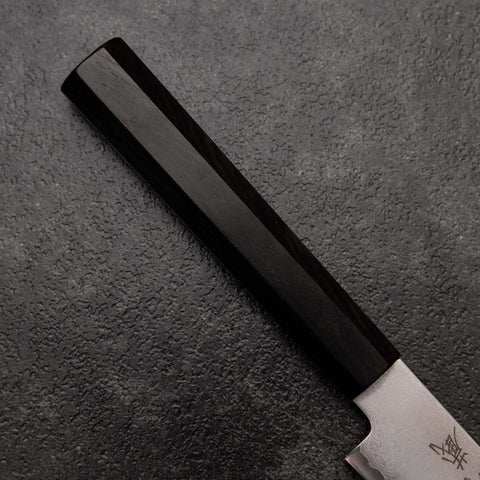 Sujihiki VG-10 Damascus Ebony Handle 180mm (7”)-[Musashi]-[Japan-Küchenmesser]