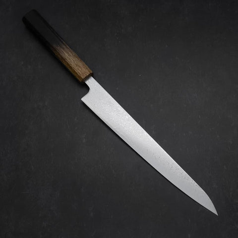 Sujihiki VG-10 Damascus Yaki-Urushi Handle 240mm-[Musashi]-[Japanese-Kitchen-Knives]