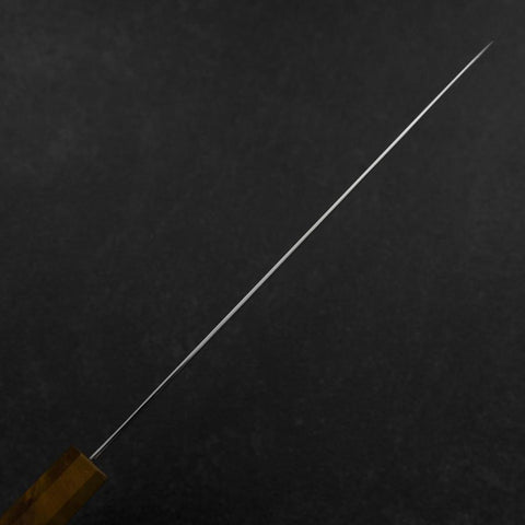 Sujihiki VG-10 Damast Gelb-Brauner Birkenholz Griff 240mm-[Musashi]-[Japan-Küchenmesser]