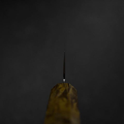 Sujihiki VG-10 Damast Gelb-Brauner Birkenholz Griff 270mm-[Musashi]-[Japan-Küchenmesser]