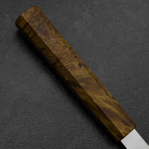 Sujihiki VG-10 Damast Gelb-Brauner Birkenholz Griff 270mm-[Musashi]-[Japan-Küchenmesser]