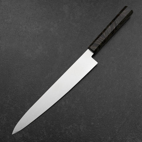 Sujihiki VG-10 Damast Grauer Birkenholz Griff 240mm-[Musashi]-[Japan-Küchenmesser]