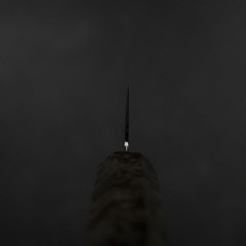 Sujihiki VG-10 Damast Grauer Birkenholz Griff 240mm-[Musashi]-[Japan-Küchenmesser]