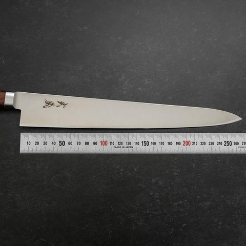 Sujihiki VG-10 Poliert Westlicher Mahagoni Griff 270mm-[Musashi]-[Japan-Küchenmesser]