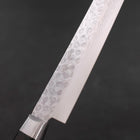 Sujihiki VG-10 Tsuchime Damascus Black Western Handle 245mm (9.6”)-[Musashi]-[Japan-Küchenmesser]