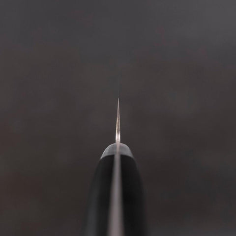 Sujihiki VG-10 Tsuchime Damascus Black Western Handle 245mm (9.6”)-[Musashi]-[Japan-Küchenmesser]