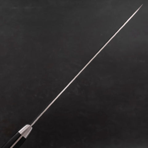 Sujihiki VG-10 Tsuchime Damascus Black Western Handle 245mm (9.6”)-[Musashi]-[Japan-Küchenmesser]