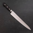 Sujihiki VG-10 Tsuchime Damascus Black Western Handle 245mm (9.6”)-[Musashi]-[Japan-Küchenmesser]