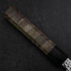 Sujihiki VG-10 Tsuchime Damascus Walnut Handle 240mm (9.4”)-[Musashi]-[Japan-Küchenmesser]