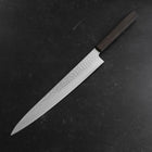 Sujihiki VG-10 Tsuchime Damast Eschenholz Griff 270mm-[Musashi]-[Japan-Küchenmesser]