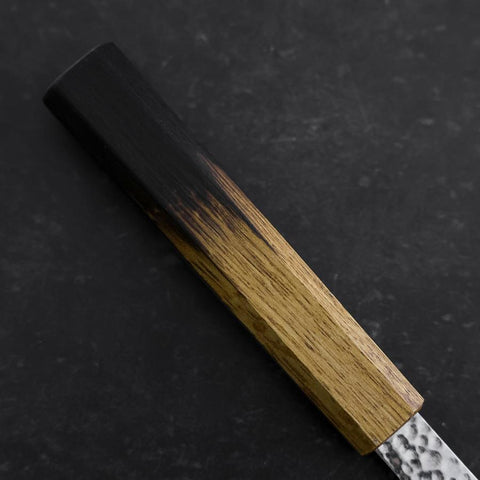 Sujihiki VG-10 Tsuchime Damast Yaki Urushi-Griff 240mm-[Musashi]-[Japan-Küchenmesser]