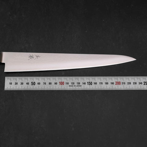 Sujihiki VG-5 Damast Schwarzer Westlicher Griff 235mm-[Musashi]-[Japan-Küchenmesser]