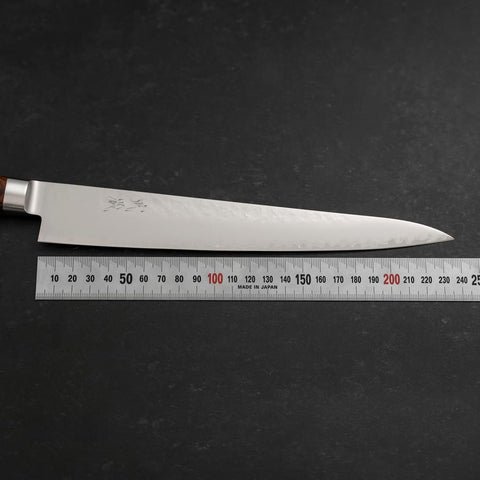 Sujihiki VG-5 Tsuchime Westlicher Griff 240mm-[Musashi]-[Japan-Küchenmesser]