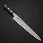 Sujihiki VG-5 Tsuchime Westlicher Schwarzer Marmorierter Griff 240mm-[Musashi]-[Japan-Küchenmesser]