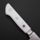 Sujihiki VG-5 Tsuchime Westlicher Weißer Marmorierter Griff 240mm-[Musashi]-[Japan-Küchenmesser]
