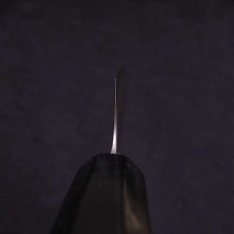 Sujihiki White Steel #1 Büffelhorn und Magnolienholz Griff 240mm-[Musashi]-[Japan-Küchenmesser]
