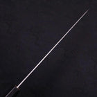 Sujihiki White Steel #1 Edelstahlummantelung Kasumi Büffelhorn und Magnolienholz Griff 240mm-[Musashi]-[Japan-Küchenmesser]