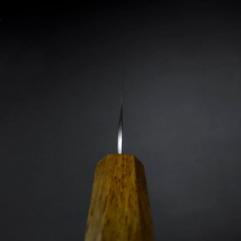 Sujihiki White Steel #2 Tsuchime Yaki Urushi Griff 240mm-[Musashi]-[Japan-Küchenmesser]