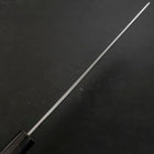 Sushikiri White Steel #2 Hon-Kasumi Buffalo Magnolia Handle 240mm (9.4”)-[Musashi]-[Japan-Küchenmesser]