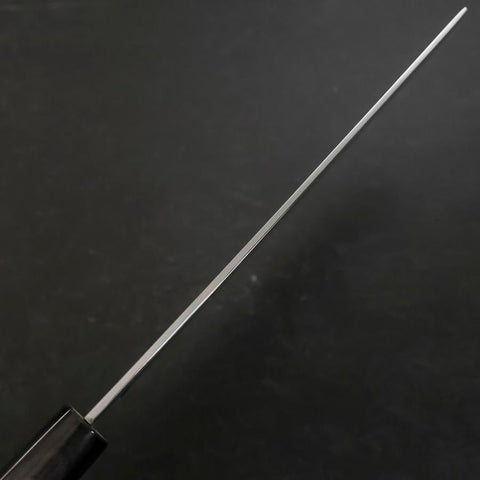 Sushikiri White Steel #2 Hon-Kasumi Buffalo Magnolia Handle 240mm (9.4”)-[Musashi]-[Japan-Küchenmesser]