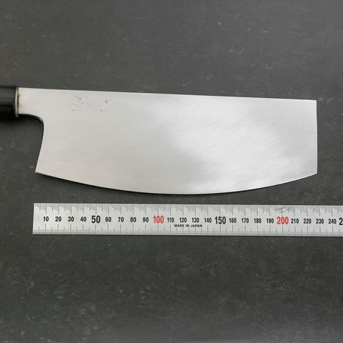 Sushikiri White Steel #2 Hon-Kasumi Buffalo Magnolia Handle 240mm (9.4”)-[Musashi]-[Japan-Küchenmesser]